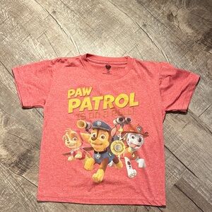 10/$10 Paw Patrol Boys Graphic Tee - Heather Coral size 7
